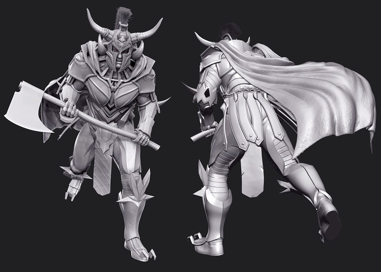 Ares Model Art from Injustice: Gods Among Us
