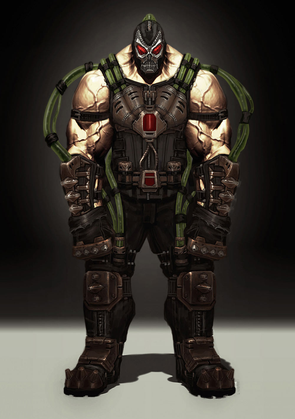 Bane Concept Art from Injustice: Gods Among Us
