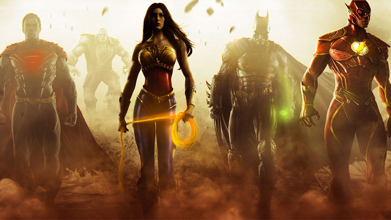 Characters Promo Art from Injustice: Gods Among Us