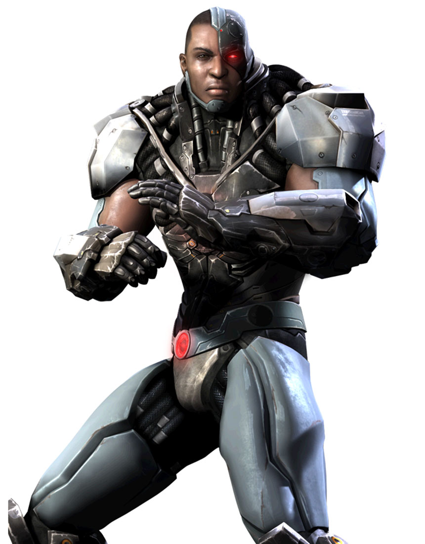 Cyborg Art from Injustice: Gods Among Us