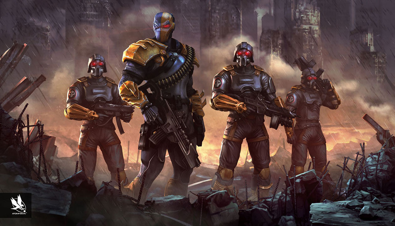 Deathstroke Ending Art from Injustice: Gods Among Us