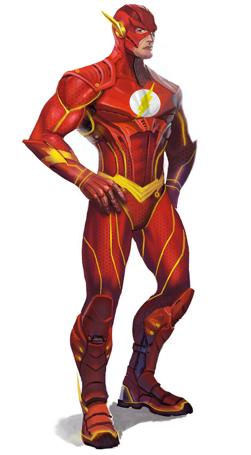 Flash Concept Art from Injustice: Gods Among Us