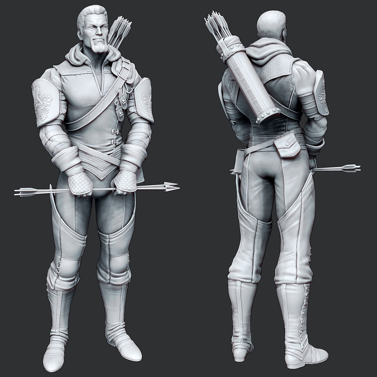 Green Arrow Alt Model Art from Injustice: Gods Among Us