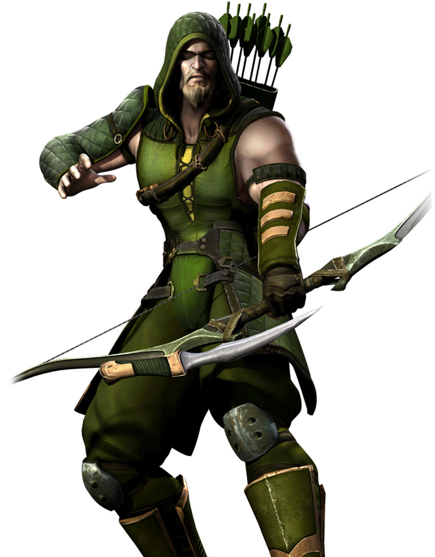 Green Arrow Art from Injustice: Gods Among Us