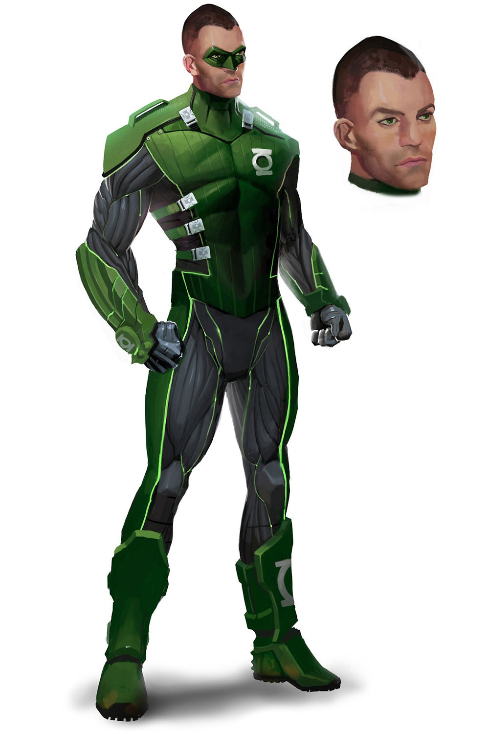 Green Lantern Concept Art from Injustice: Gods Among Us