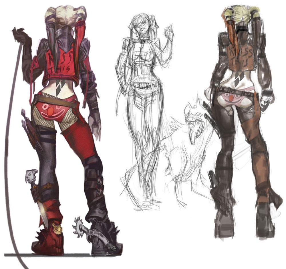 Harley Quinn Designs Art from Injustice: Gods Among Us