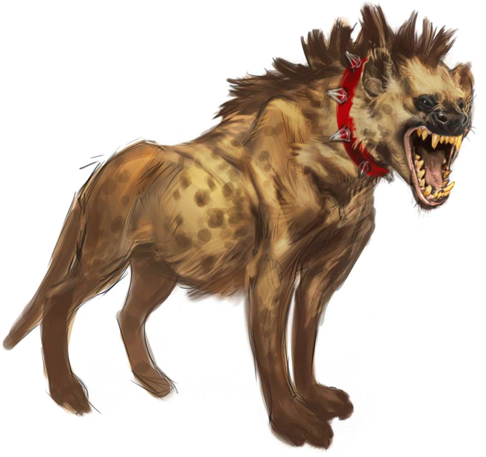 Harley's Hyena Art from Injustice: Gods Among Us