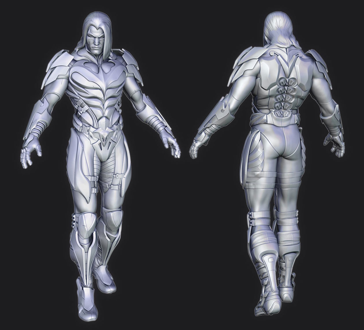 Nightwing Alt Model Art from Injustice: Gods Among Us