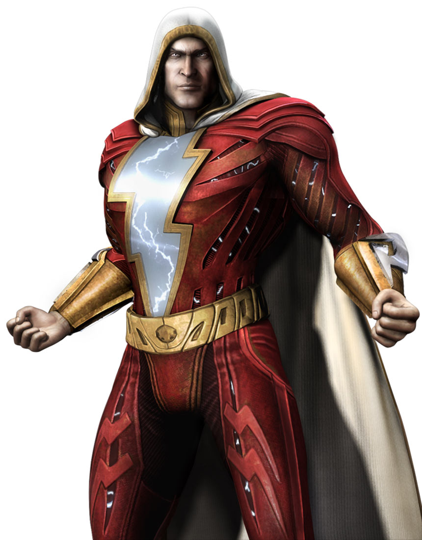 Shazam Art from Injustice: Gods Among Us