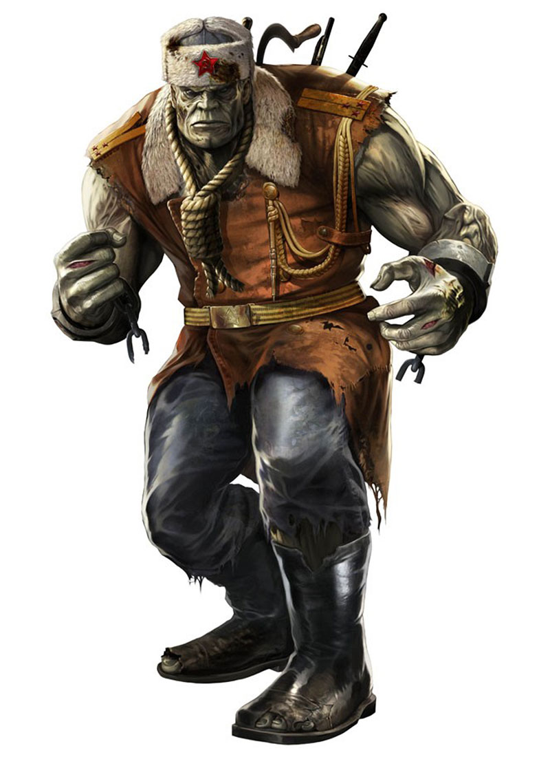 Solomon Grundy Red Son DLC Art from Injustice: Gods Among Us