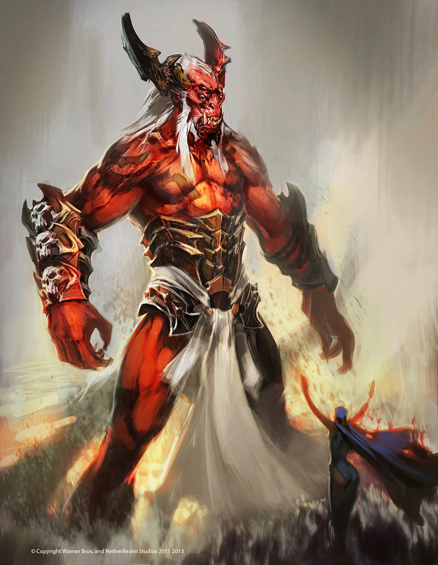 Trigon Art from Injustice: Gods Among Us