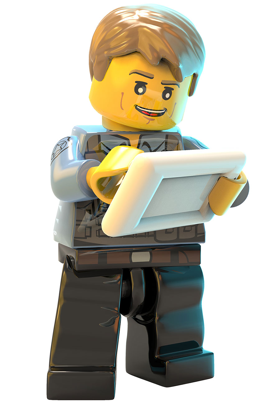 Chase Communicator Art from Lego City Undercover