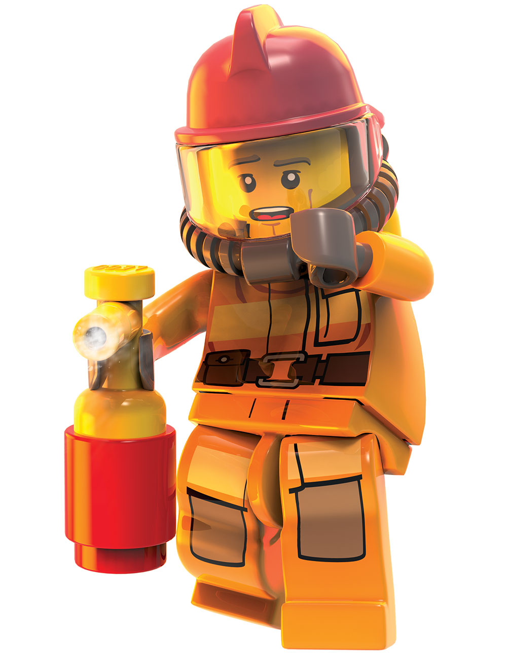 Chase, Fireman Art from Lego City Undercover