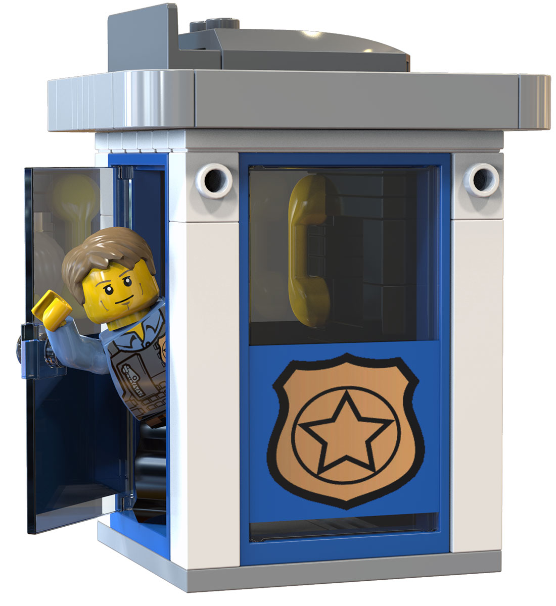 Chase in Disguise Booth Art from Lego City Undercover