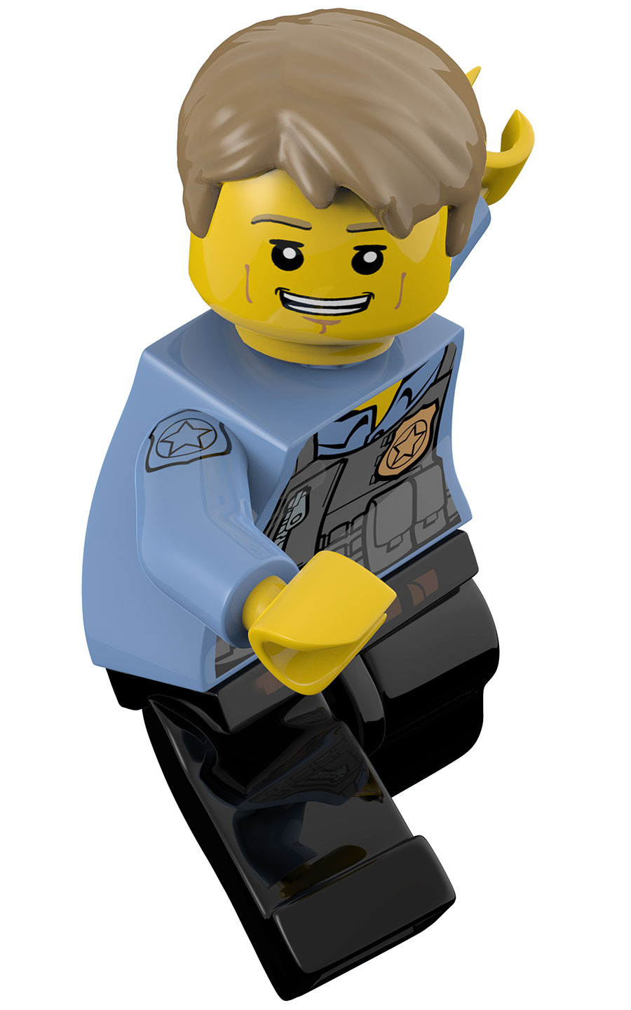Chase, Wallrun Art from Lego City Undercover