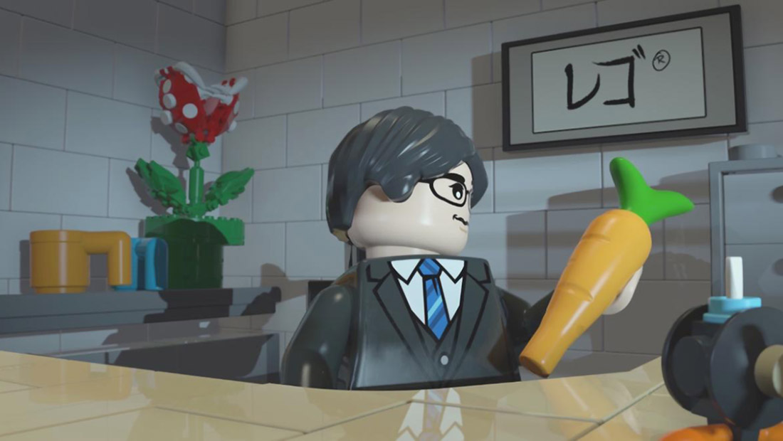 Lego Iwata-san Art from Lego City Undercover