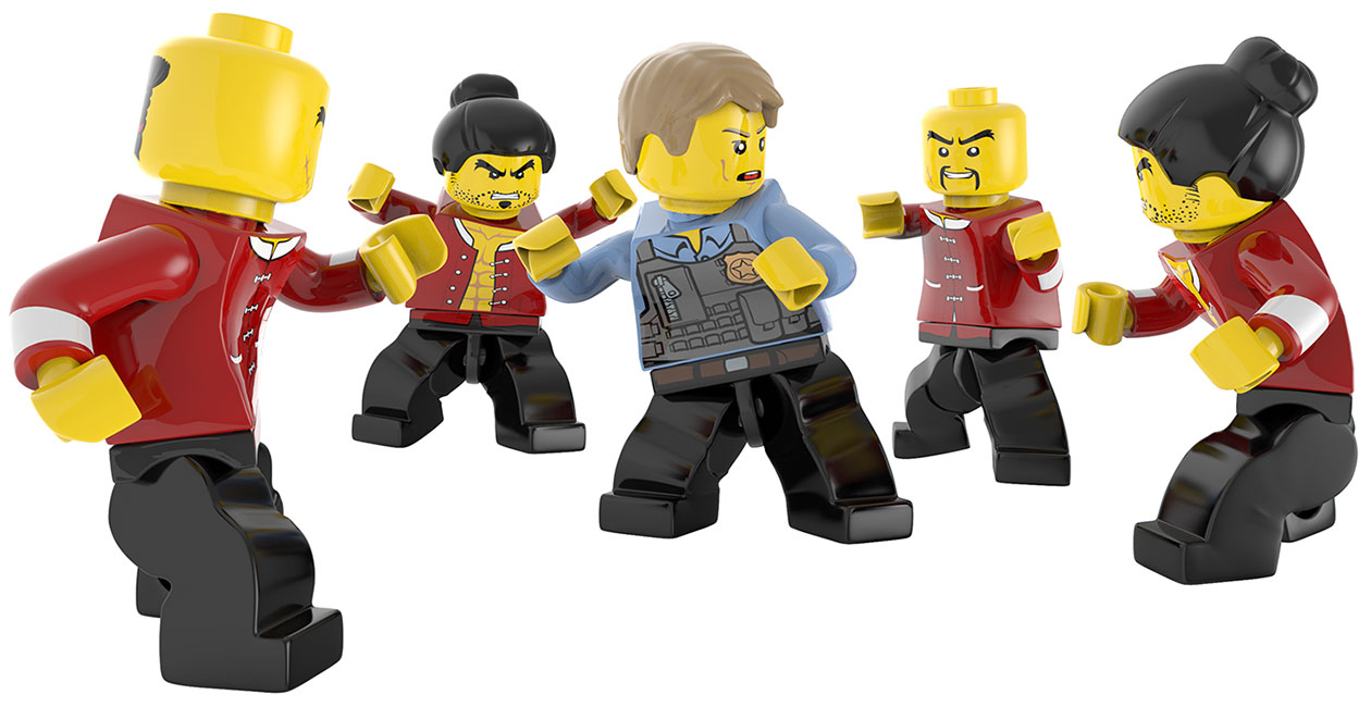 Melee Art from Lego City Undercover