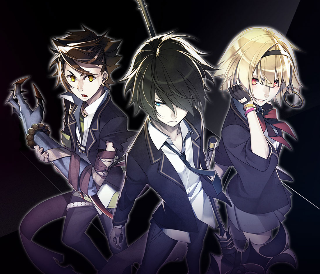 Main Characters Art from MIND≒0