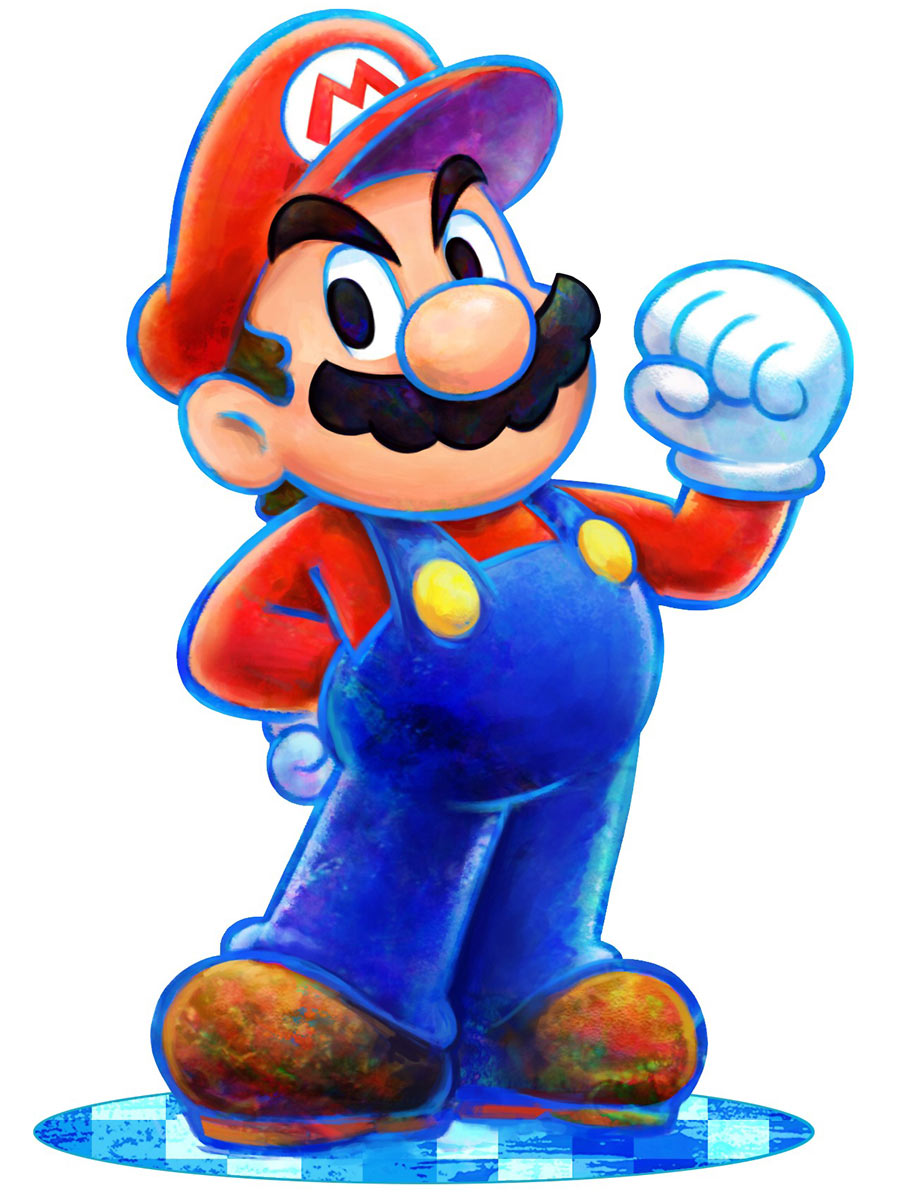 Mario Art from Mario & Luigi: Dream Team
