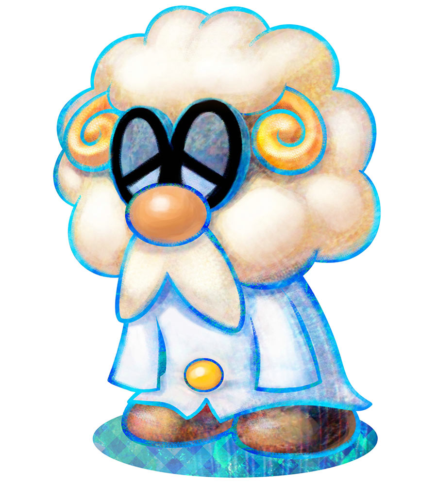 Dr. Snoozemore Art from Mario & Luigi: Dream Team