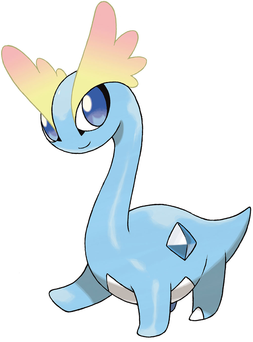 Amaura Art from Pokémon X and Y