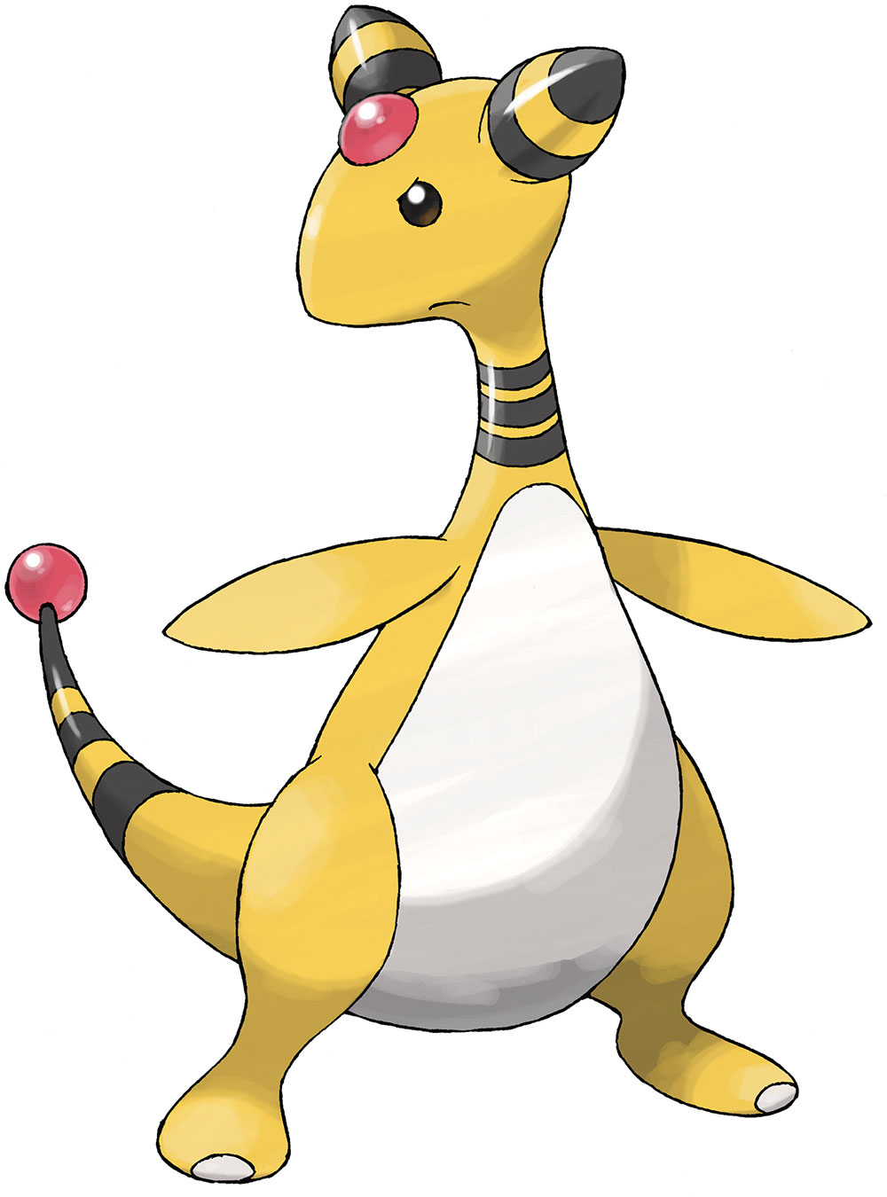 Ampharos Art from Pokémon X and Y