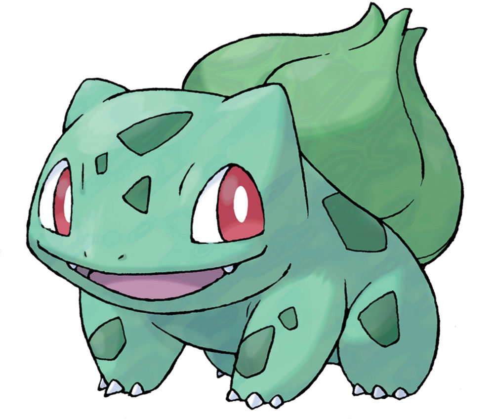 Bulbasaur Art from Pokémon X and Y