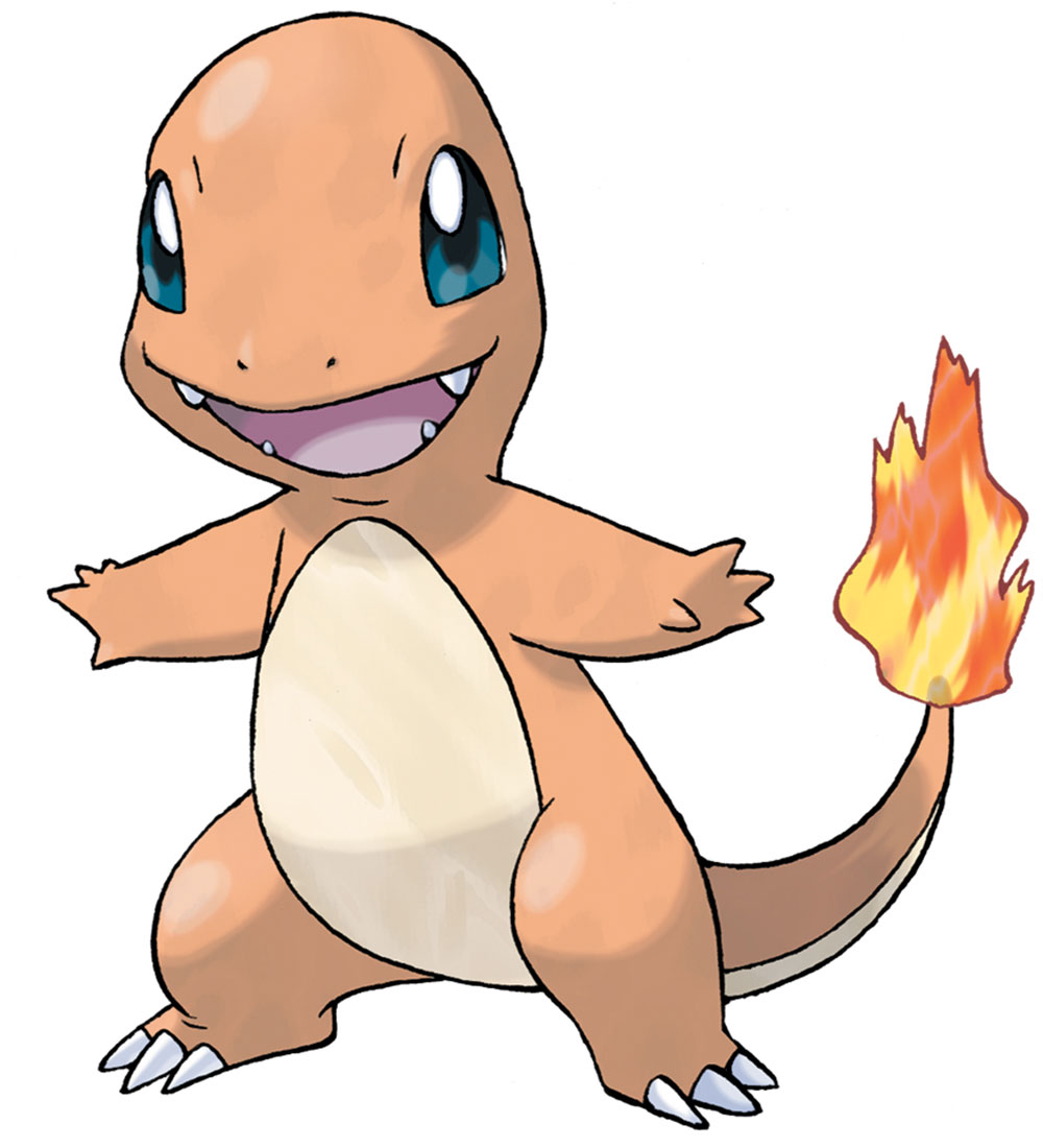 Charmander Art from Pokémon X and Y