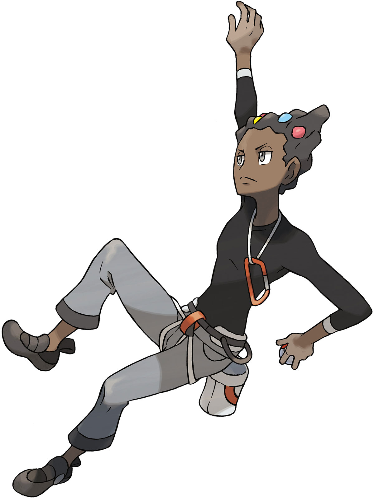 Gym Leader Grant Art from Pokémon X and Y