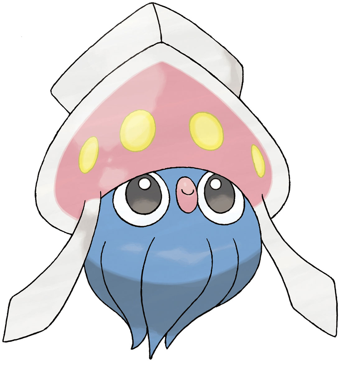 Inkay Art from Pokémon X and Y