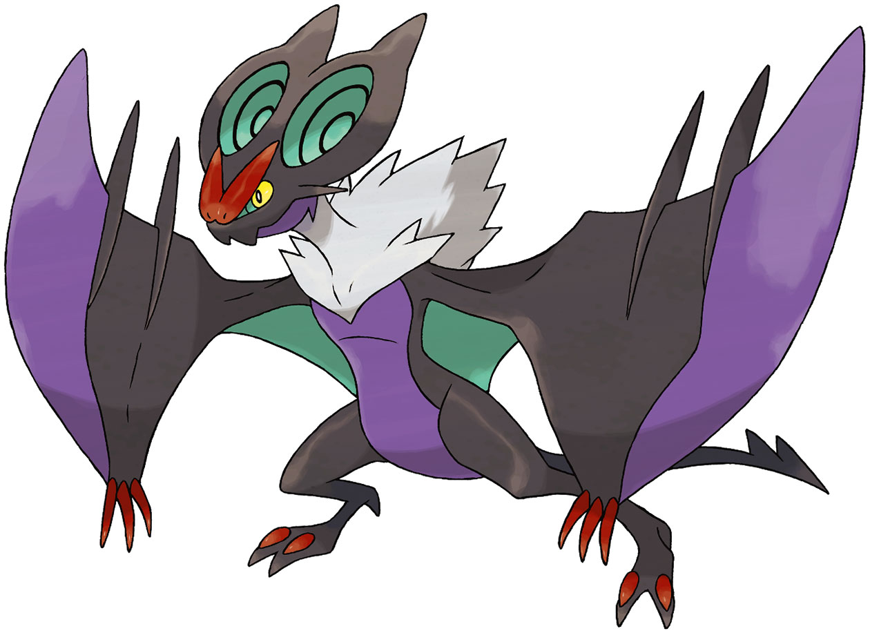 Noivern Art from Pokémon X and Y