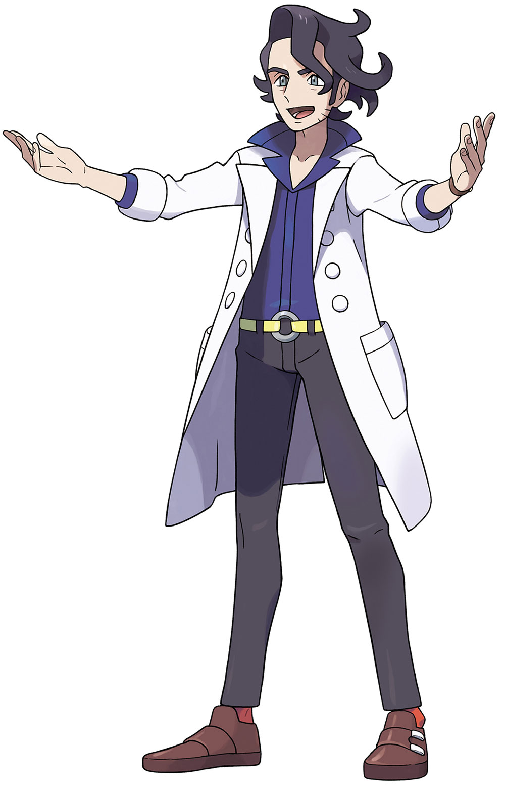 Professor Sycamore Art from Pokémon X and Y