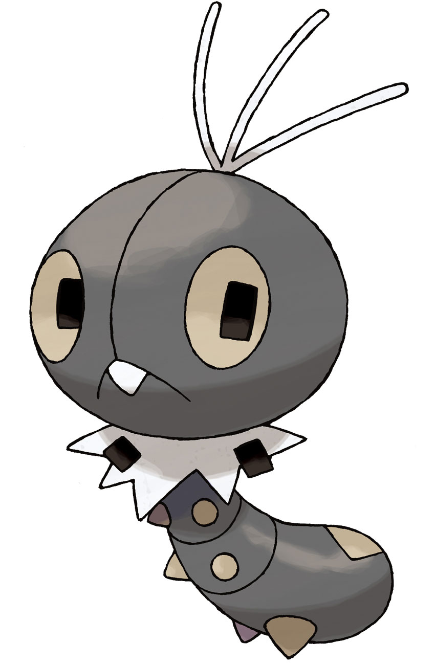 Scatterbug Art from Pokémon X and Y