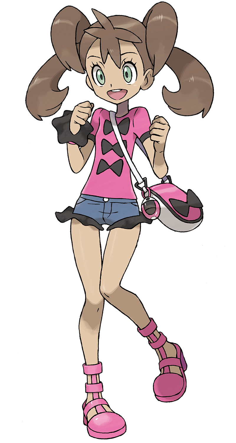 Shauna Art from Pokémon X and Y