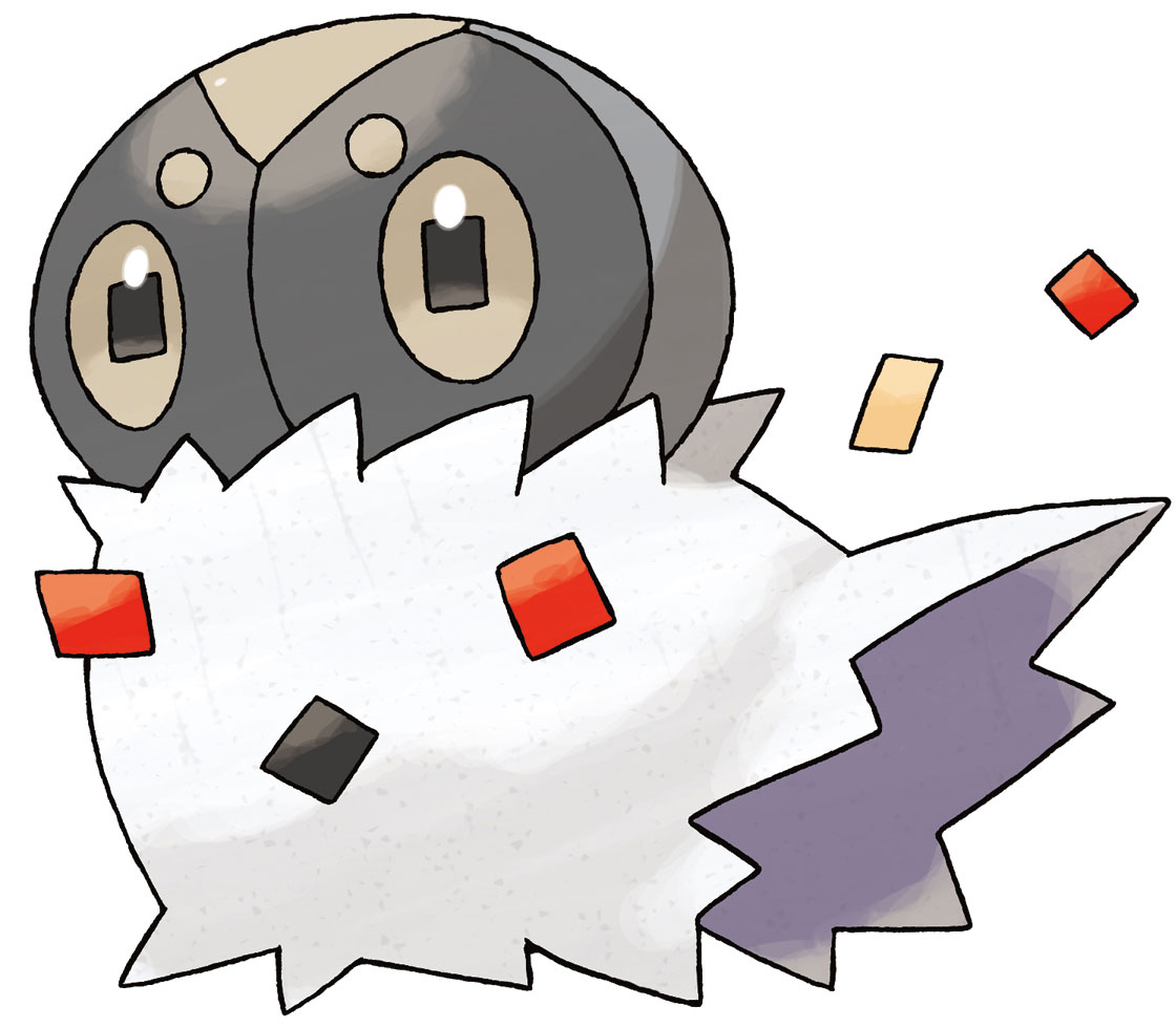 Spewpa Art from Pokémon X and Y