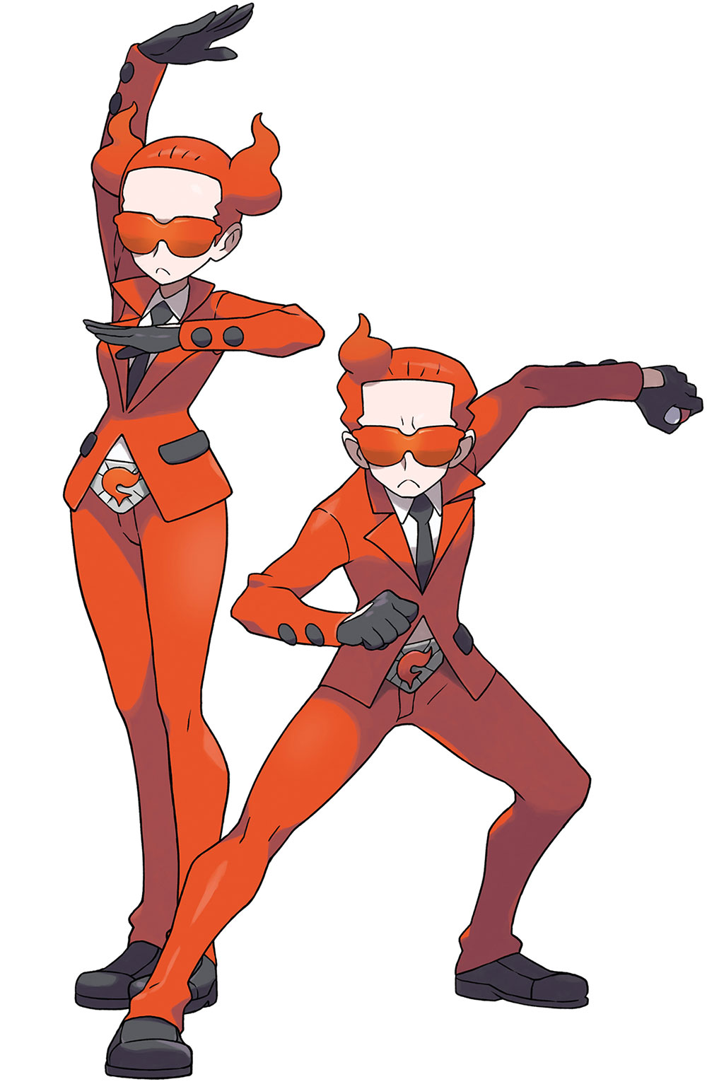 Team Flare Art from Pokémon X and Y