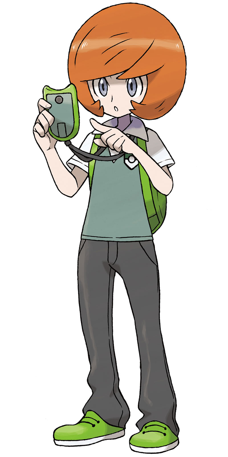 Trevor Art from Pokémon X and Y