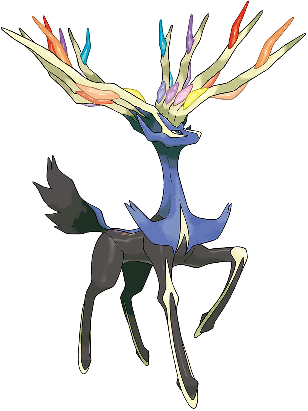 Xerneas Art from Pokémon X and Y