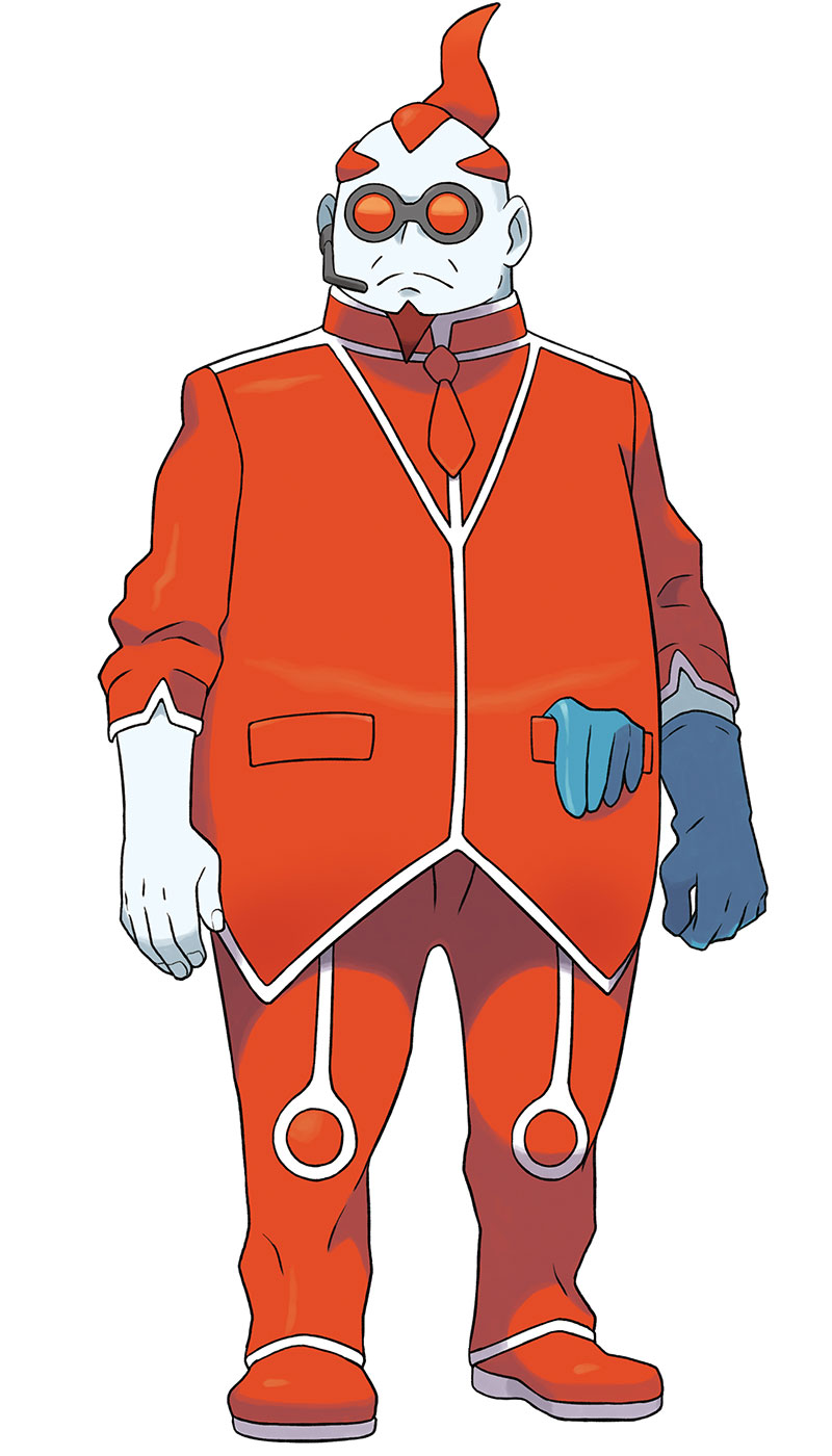 Xerosic Art from Pokémon X and Y