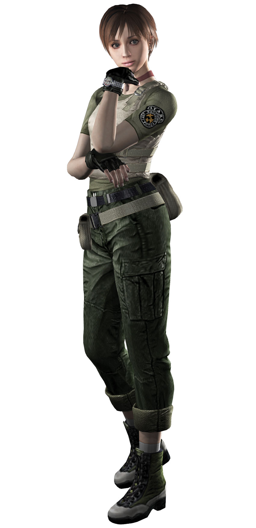 Rebecca Chambers Art from Resident Evil (2002)