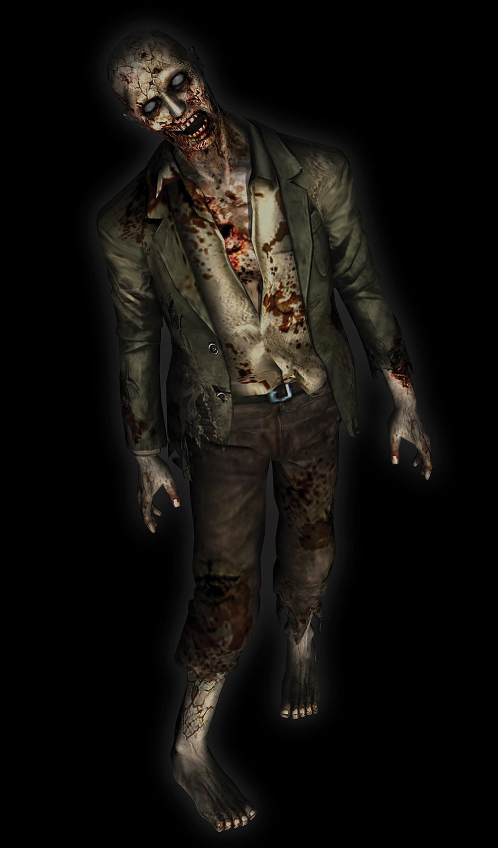 Zombie Art from Resident Evil (2002)