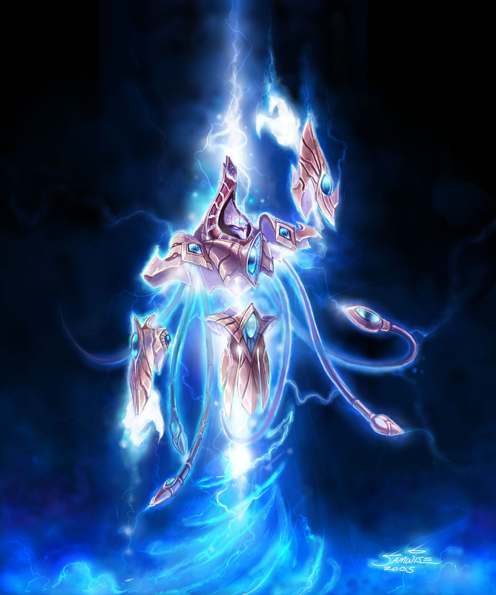 Archon Art from StarCraft II: Wings of Liberty