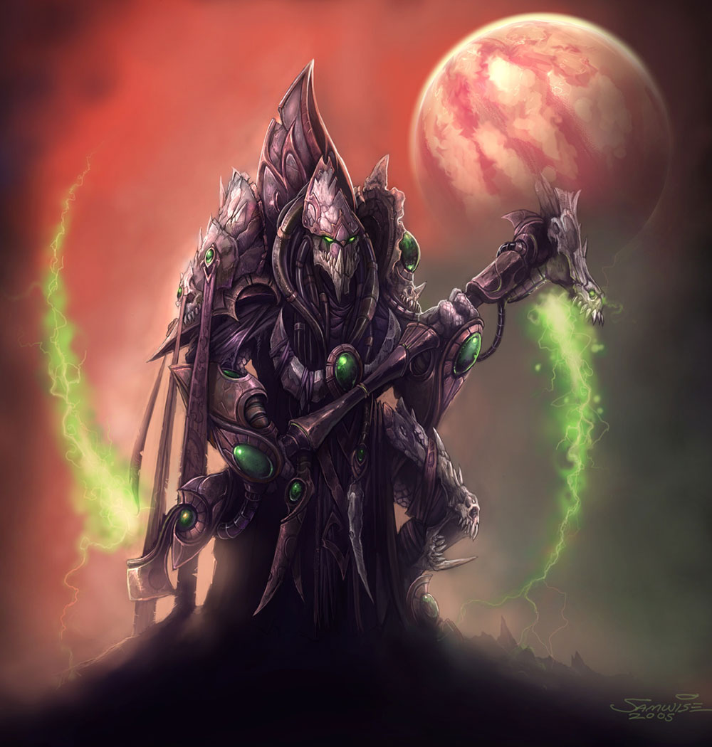 Dark Templar Art from StarCraft II: Wings of Liberty