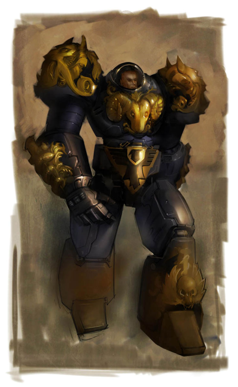 General Warfield Art from StarCraft II: Wings of Liberty
