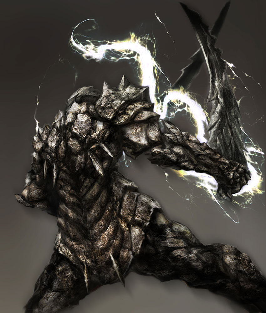 Golem Art from Soul Sacrifice