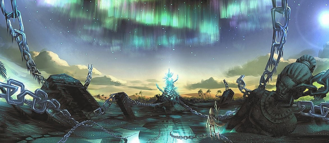 Lake Andromeda Art from Soul Sacrifice