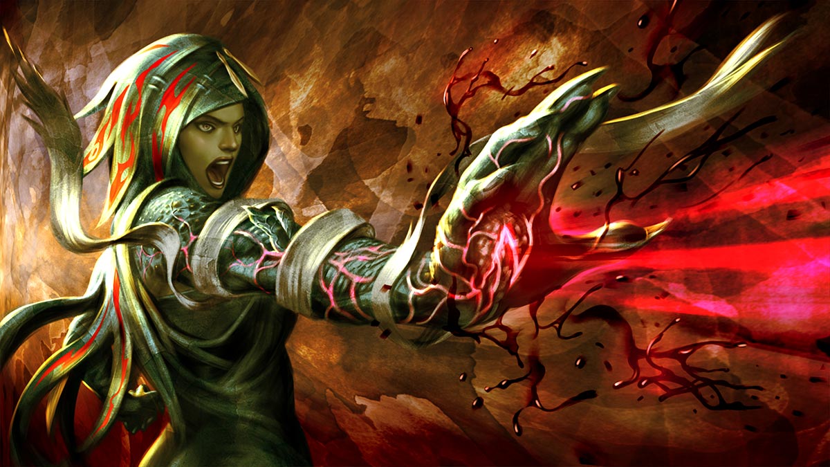 Magic Spell Art from Soul Sacrifice