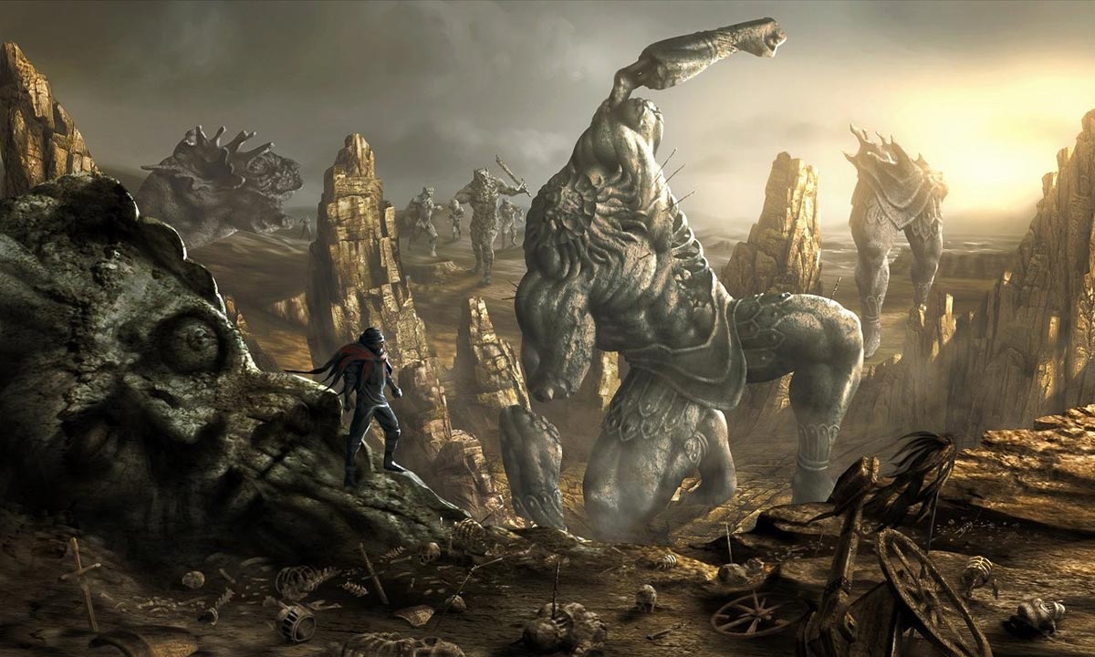 Plains of Olympia Art from Soul Sacrifice