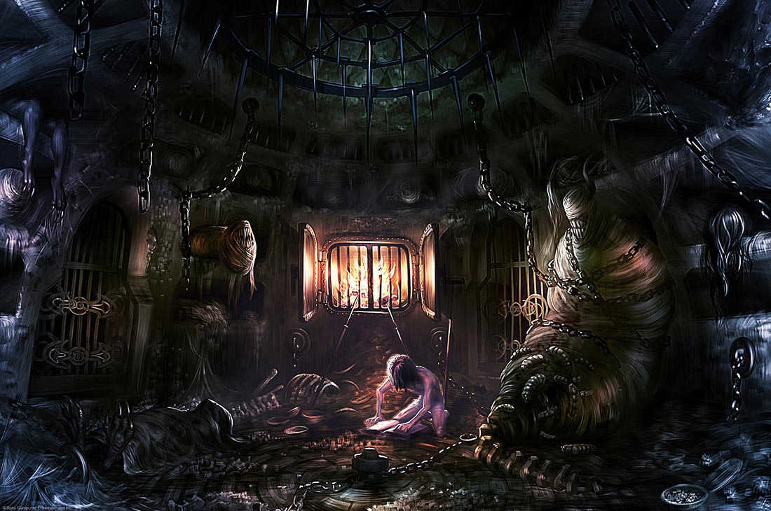 Prison Art from Soul Sacrifice