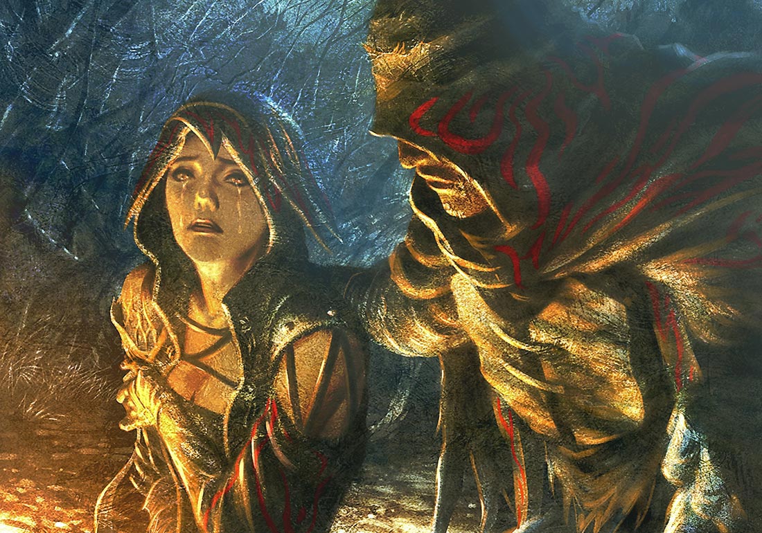 Sorceress & Sorcerer Art from Soul Sacrifice